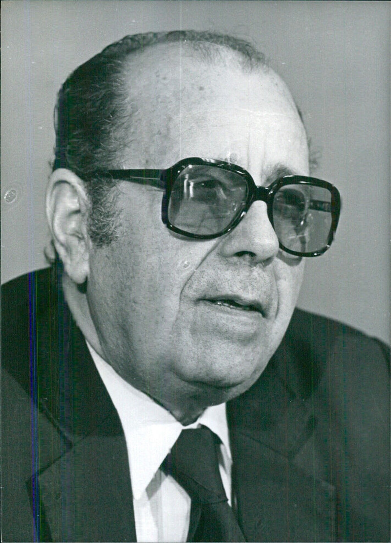 Tunisian Diplomat Habib Chatty - Vintage Photograph