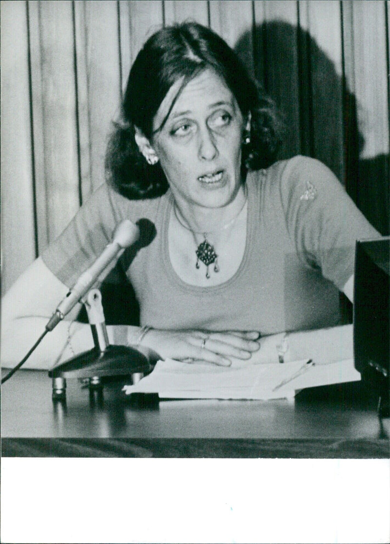 Dutch Politician Ineke Lambers-Hacquebard - Vintage Photograph