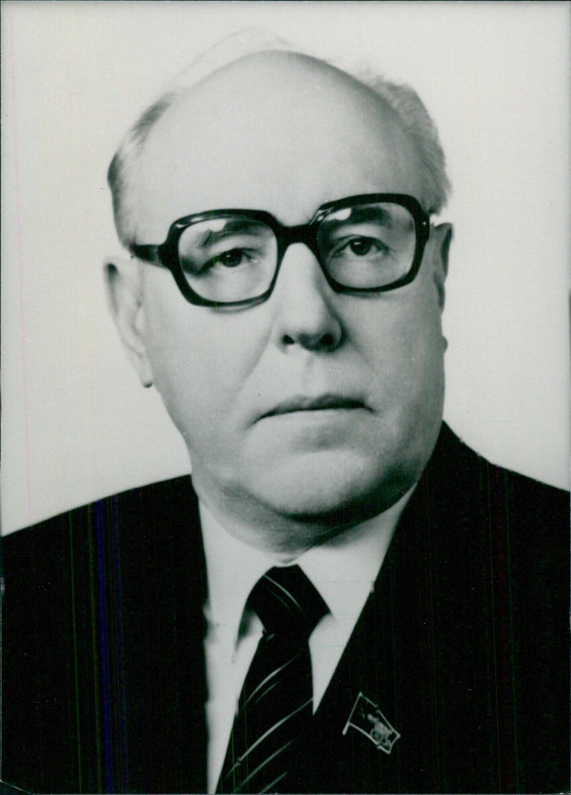 Viktor Chebrikov, Chairman of the State Security Committee (KGB) - Vintage Photograph