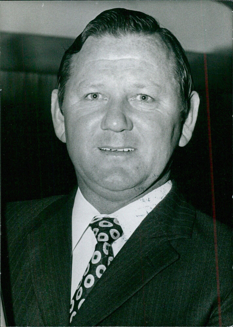 Willie Ormond, Manager of the Scottish Football team - Vintage Photograph