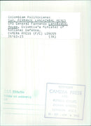 Gen. Fernando Landázabal Reyes, Colombia's Minister of National Defence - Vintage Photograph