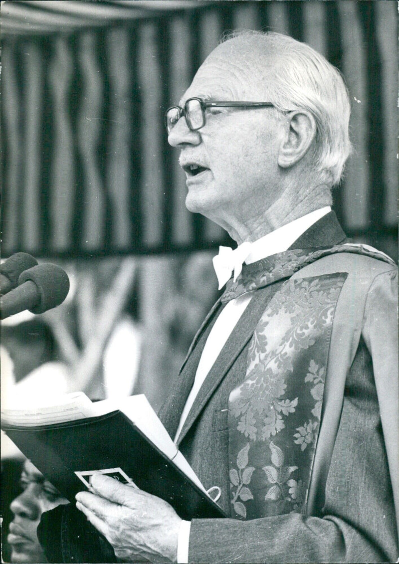 British Academics: Dr. William Lamont - Vintage Photograph