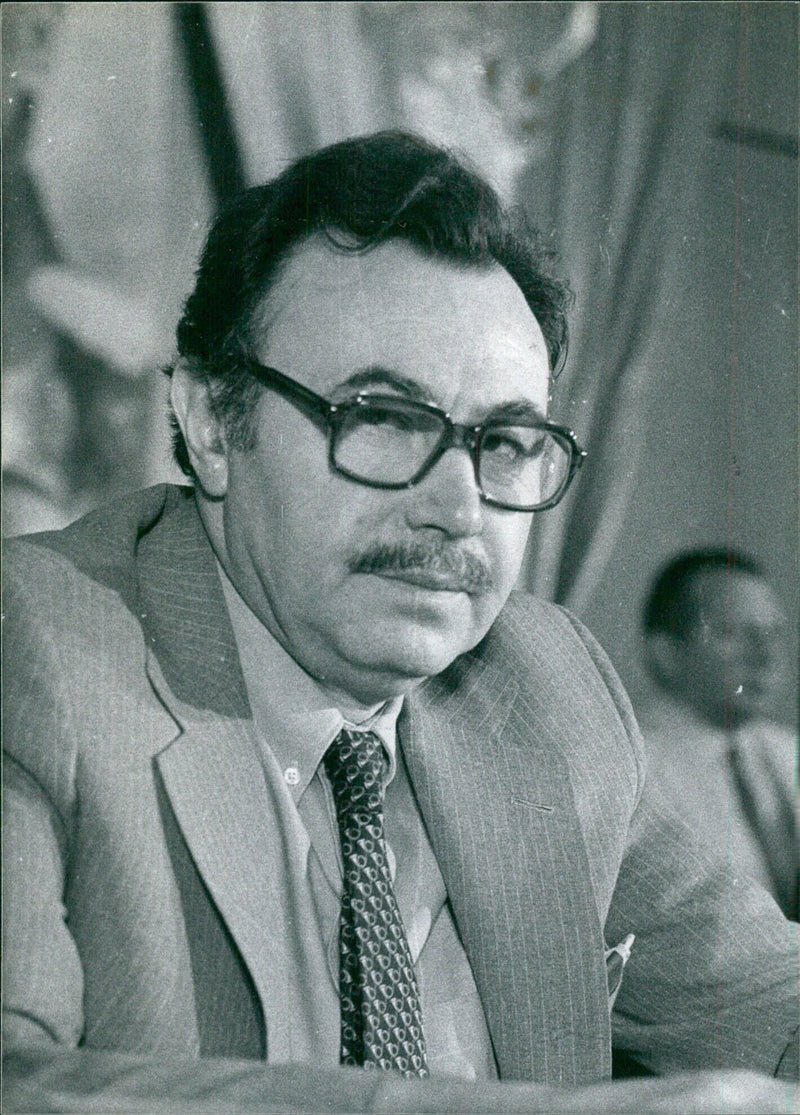 Turkish Politicians: Ilhan Oztrak - Vintage Photograph