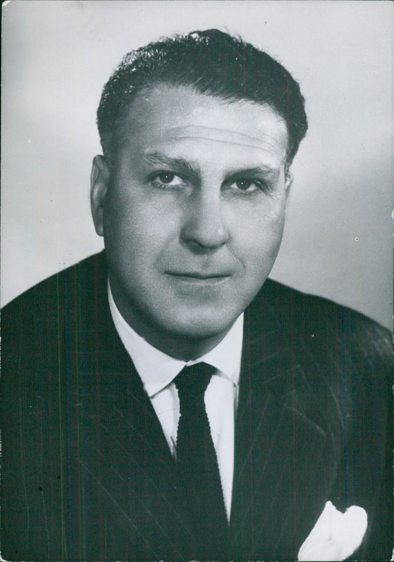 BEN CHEIKH Chief Administrative Assistant to M. Tahar Ben Ammar, outgoing Tunisian Premier. - Vintage Photograph