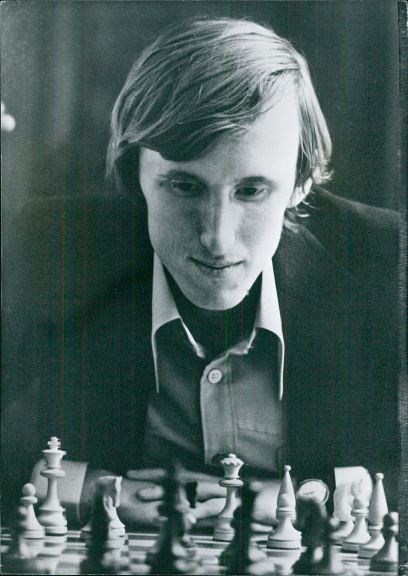 Soviet Chess Players: VALERY CHEKHOV - Vintage Photograph