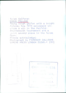 Irish Golfer Eddie Polland - Vintage Photograph