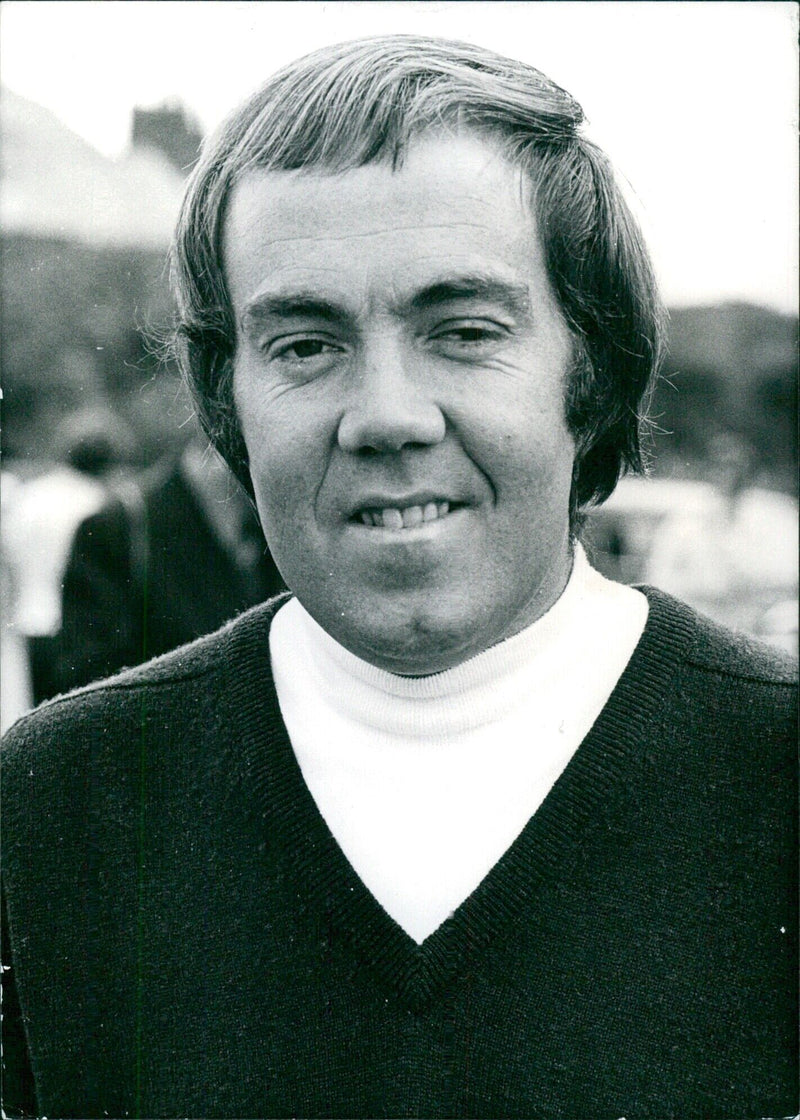 Irish Golfer Eddie Polland - Vintage Photograph