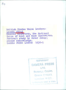 British Trades Union Leader Lionel Poole - Vintage Photograph