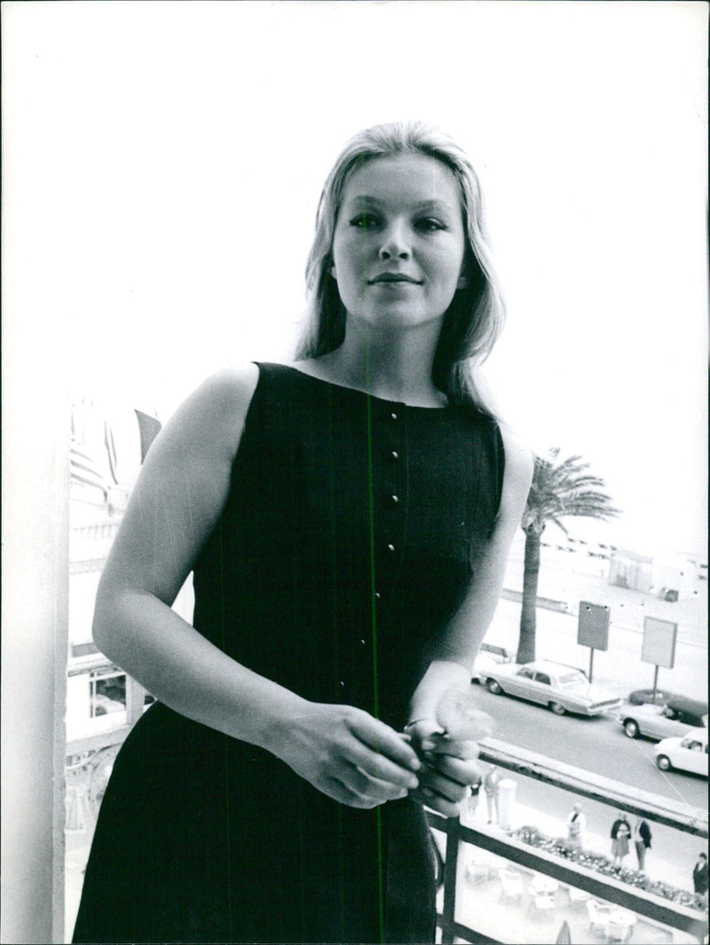 Marina Vlady at the XVth International Movie Festival in Cannes - Vintage Photograph