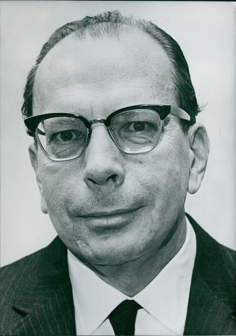 United Nations Diplomat Reinaldo Galindo Pohl, Permanent Representative of El Salvador to the United Nations - Vintage Photograph