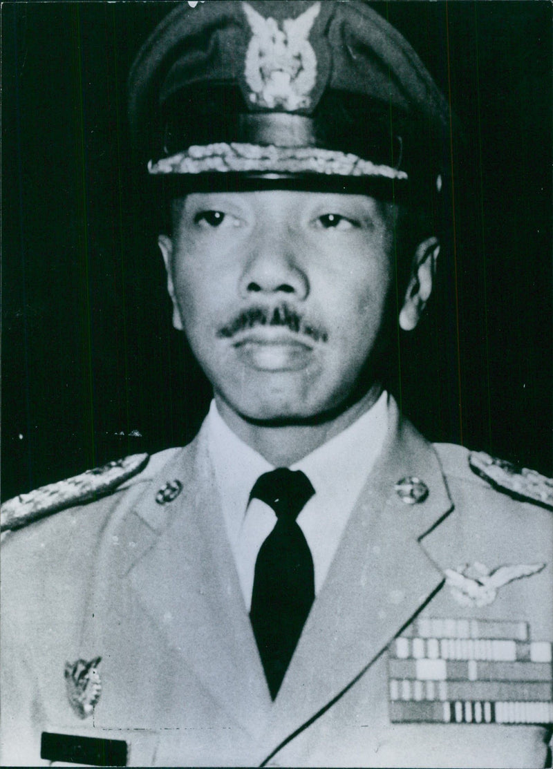 Indonesian politician, Air Commodore Sutopo. - Vintage Photograph