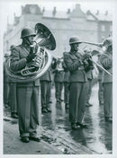 Military music - Vintage Photograph