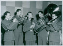 Svea Life Guards, music degree - Vintage Photograph