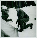 Voluntary officer training (FBU) Sweden - Vintage Photograph