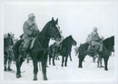 Field maneuvers 1940 - Vintage Photograph