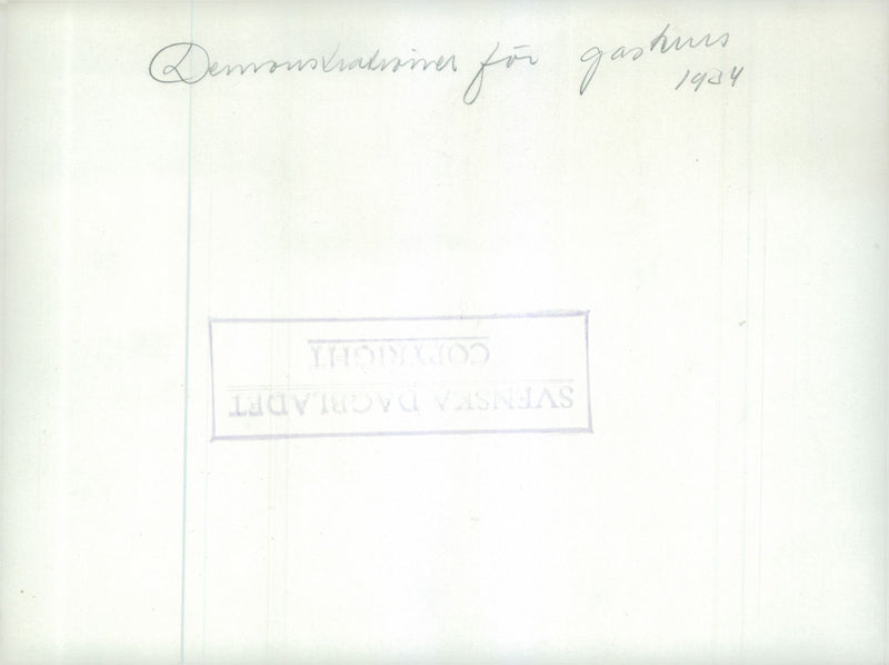 Swedish military air defense 1937 and earlier - Vintage Photograph