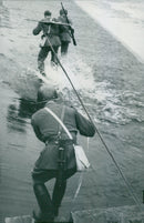 Swedish military emergency service July to Dec 1943 - Vintage Photograph