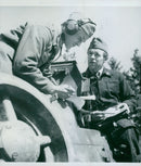 Voluntary officer training (FBU) Sweden - Vintage Photograph