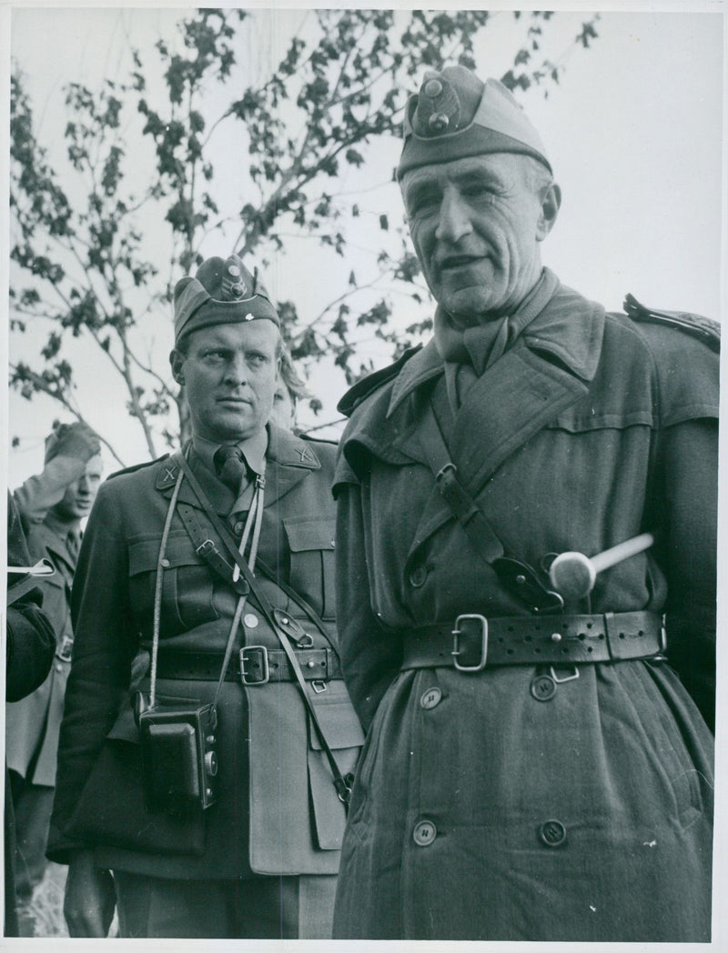 Swedish Military Field Manuevers 1952-1953 - Vintage Photograph