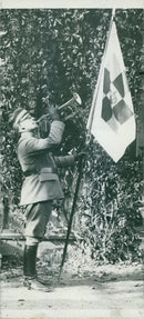 The war in SÃ¶dermanland is blown in. - 29 August 1929 - Vintage Photograph