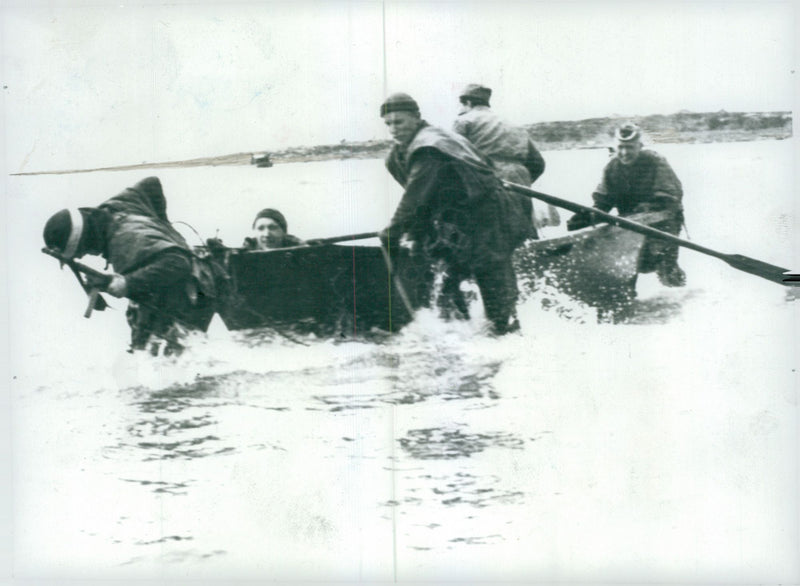 Voluntary officer training (FBU) Sweden - Vintage Photograph