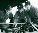 Voluntary officer training (FBU) Sweden - Vintage Photograph