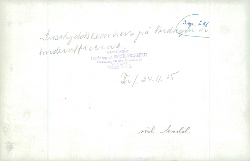 Swedish military air defense 1937 and earlier - Vintage Photograph