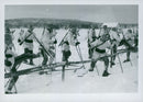 Field maneuvers 1940 - Vintage Photograph