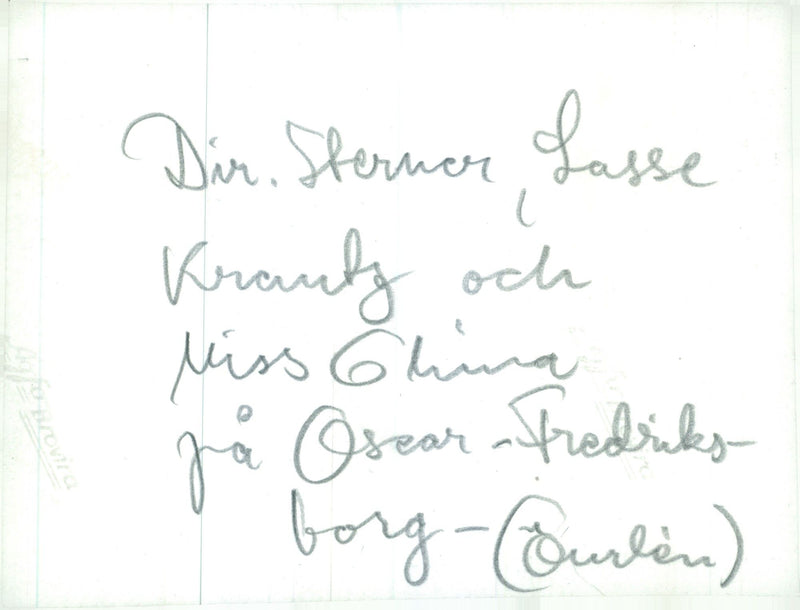 Swedish military emergency service July to Dec 1943 - Vintage Photograph