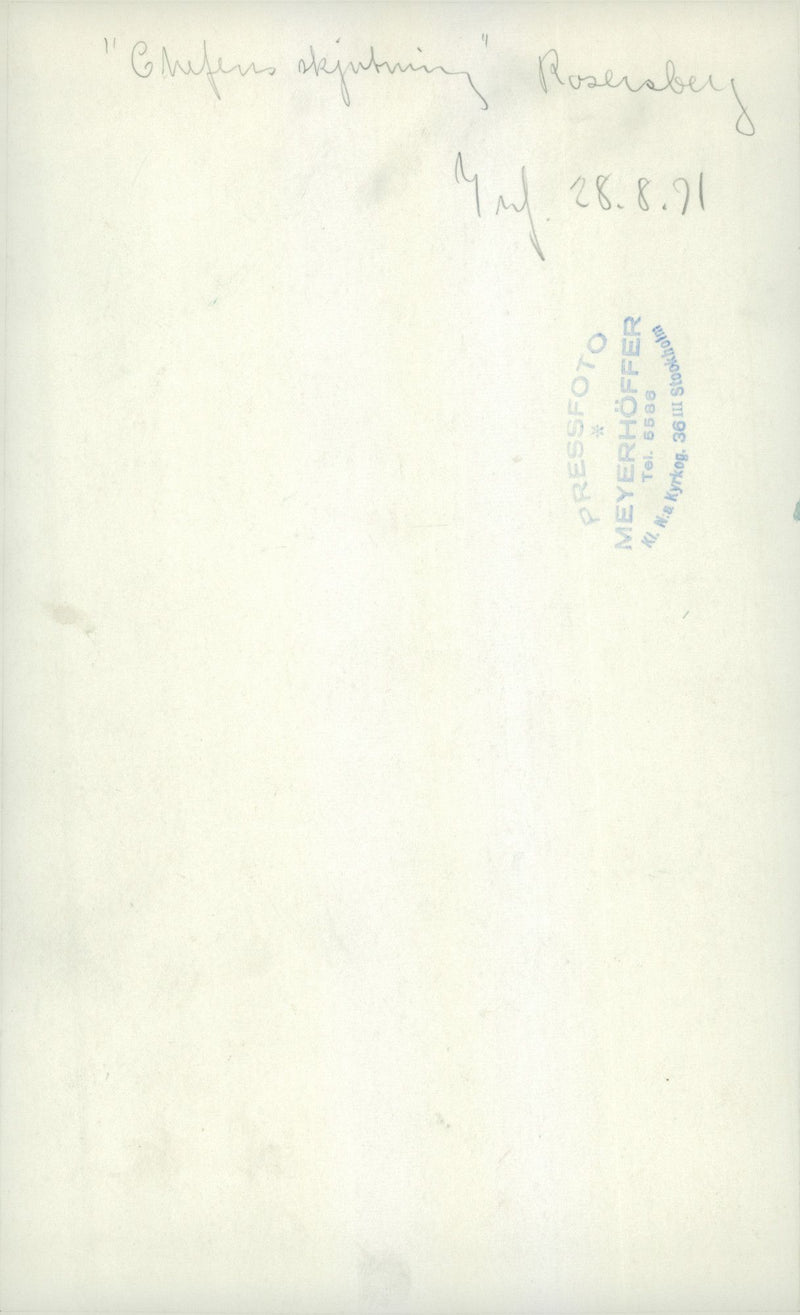 Field maneuver at Rosersberg - Vintage Photograph