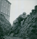 Swedish Military Field maneuvers Jan-June 1944 - Vintage Photograph