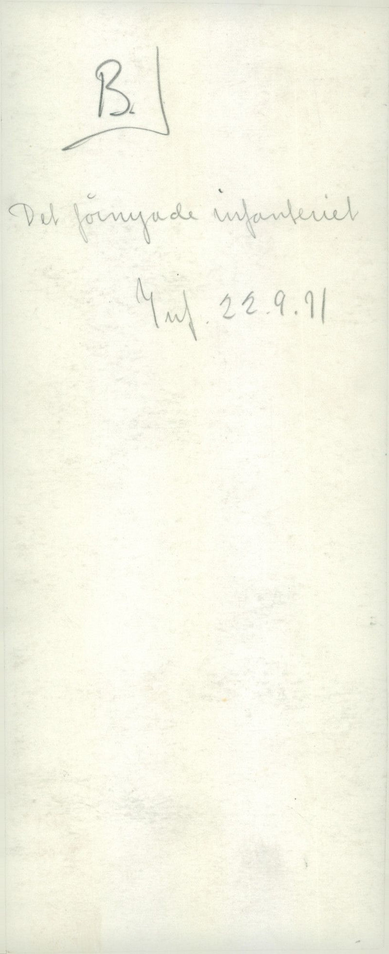 SOINZADE YUF INFANTERIEL - Vintage Photograph