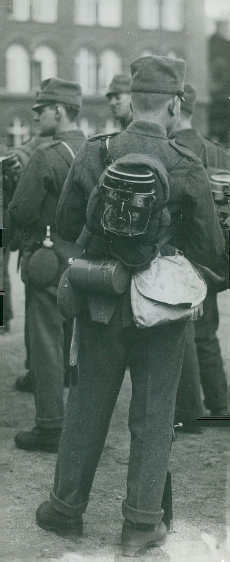 SOINZADE YUF INFANTERIEL - Vintage Photograph