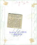 Voluntary officer training (FBU) Sweden - Vintage Photograph