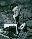 Voluntary officer training (FBU) Sweden - Vintage Photograph