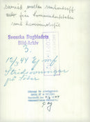 Swedish Military Field maneuvers Jan-June 1944 - Vintage Photograph