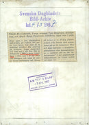 Voluntary officer training (FBU) Sweden - Vintage Photograph