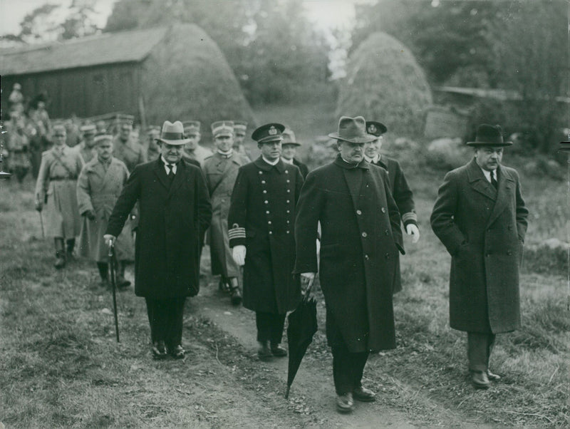 Field operation - Vintage Photograph