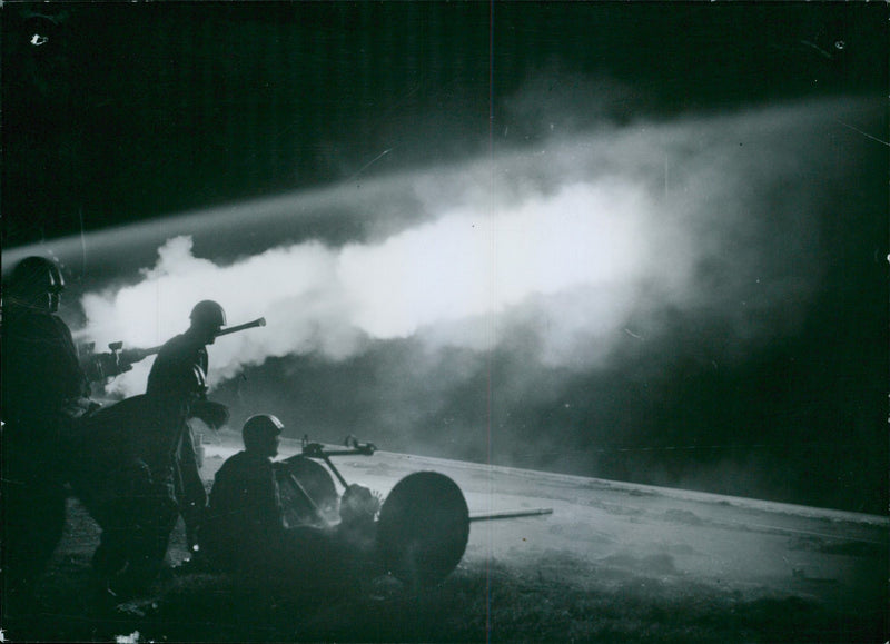 Swedish military emergency service July to Dec 1943 - Vintage Photograph