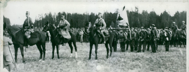 Field maneuvers 1926-1928 - Vintage Photograph