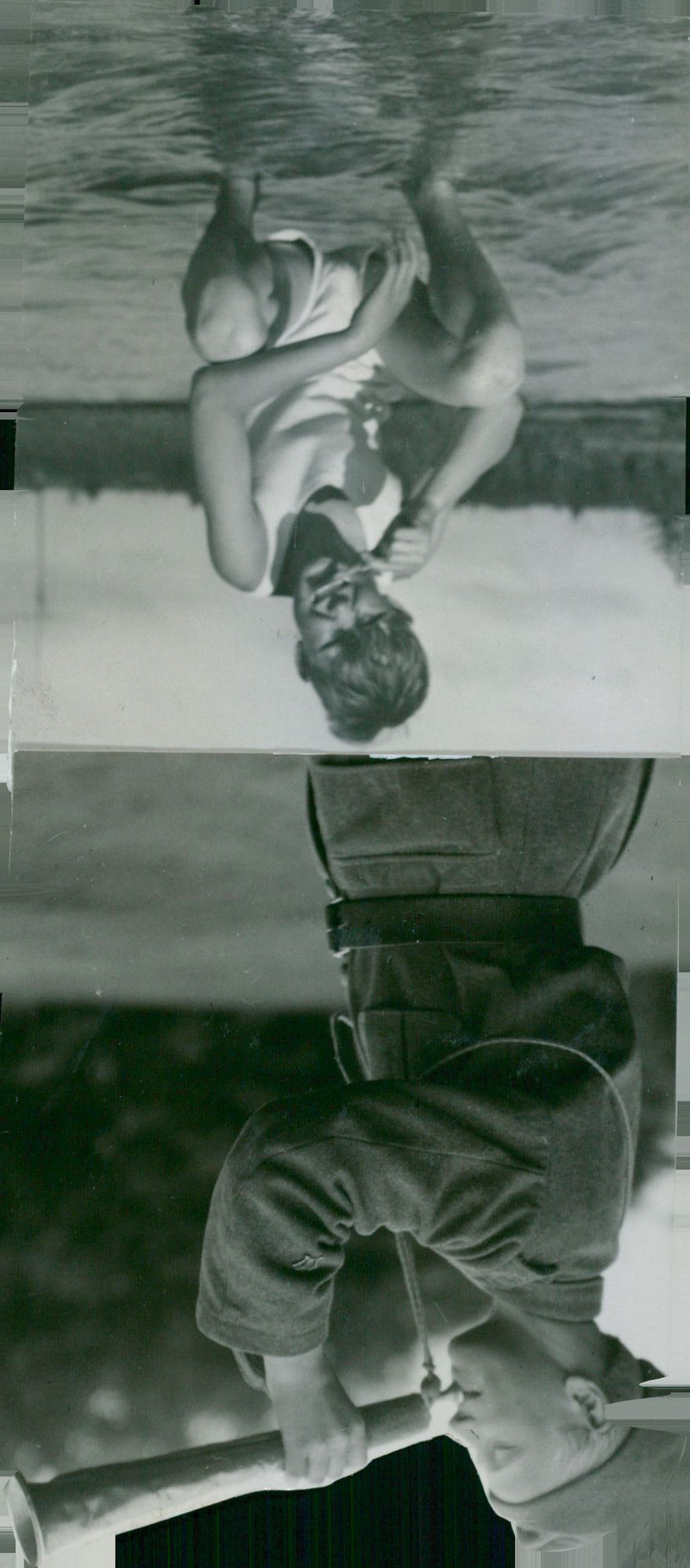 Swedish Military Landsturm Youth 1941 - Vintage Photograph