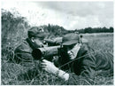 Voluntary officer training (FBU) Sweden - Vintage Photograph