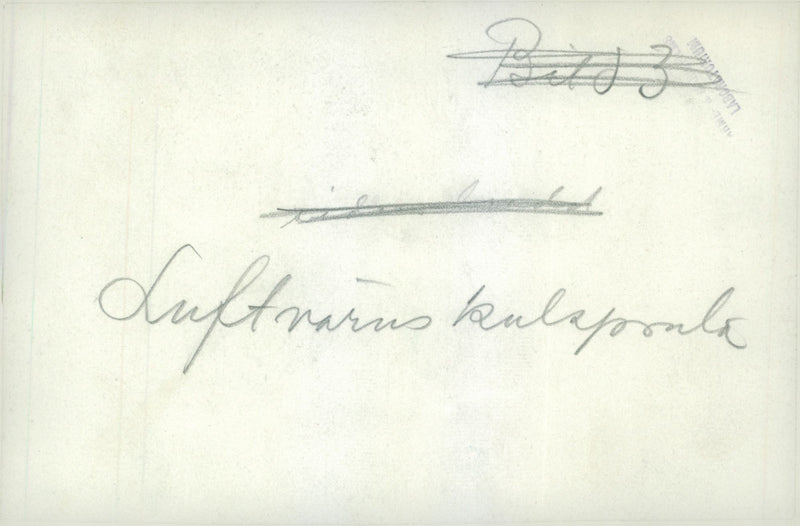 Swedish military air defense 1937 and earlier - Vintage Photograph