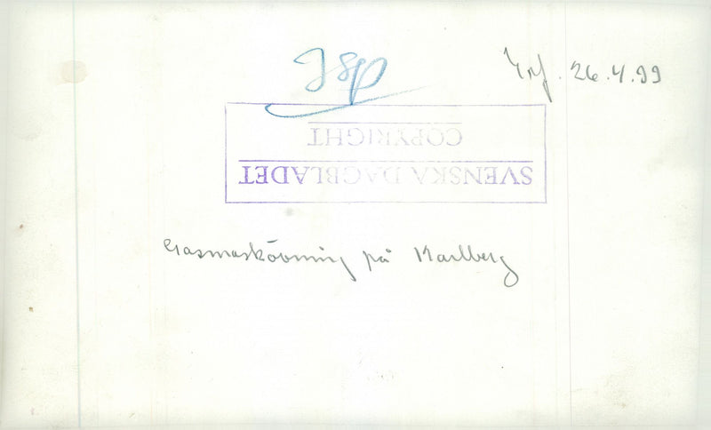 Swedish military air defense 1937 and earlier - Vintage Photograph