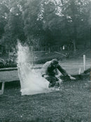 Swedish military emergency service July to Dec 1943 - Vintage Photograph