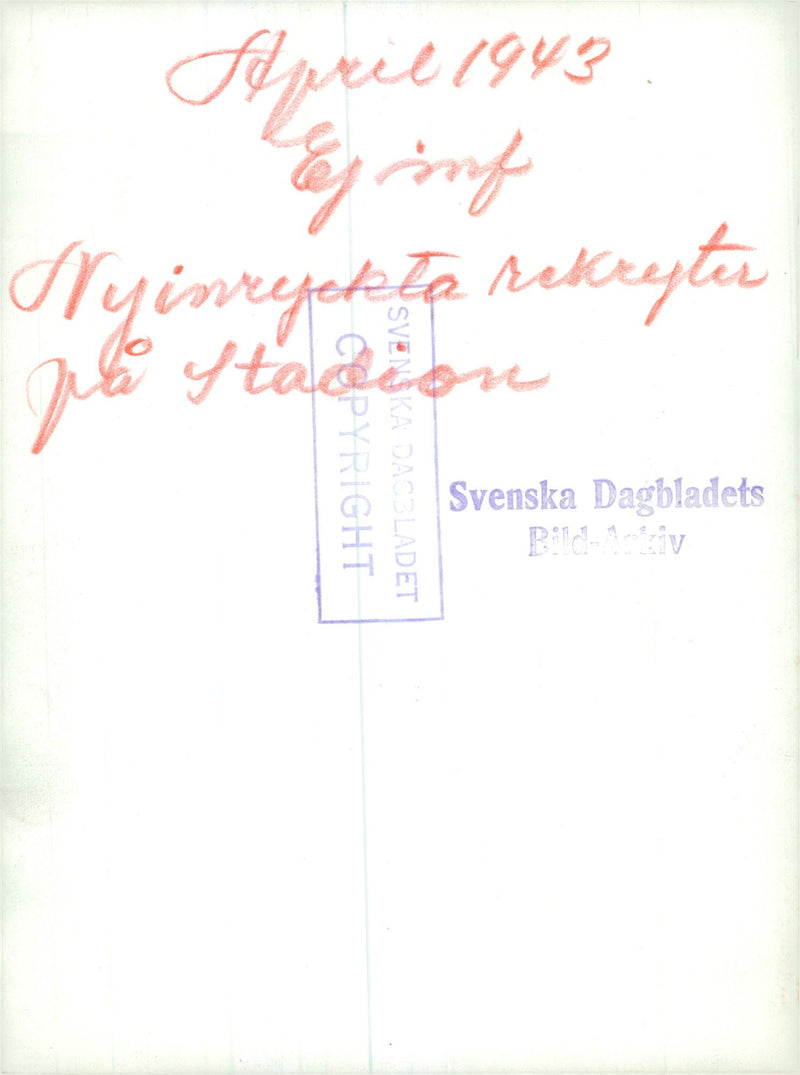 Swedish Military and Army 1941-1943 - Vintage Photograph