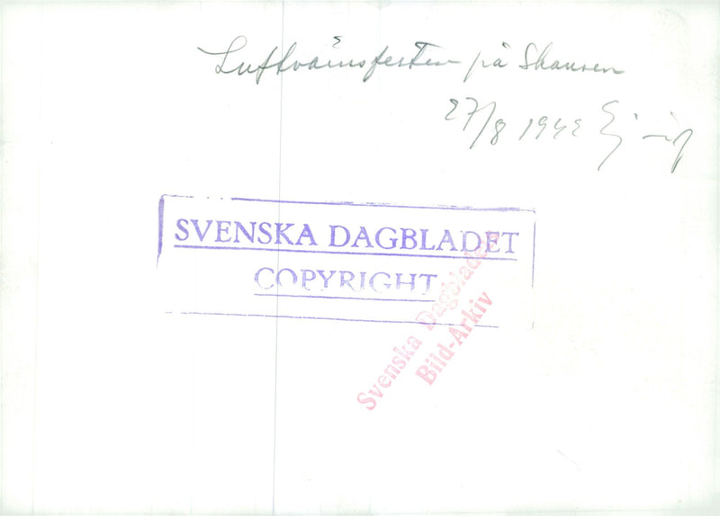 Swedish Military and Army 1941-1943 - Vintage Photograph