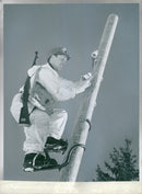 Swedish Military Civil Defense exercise 1943-1949 - Vintage Photograph