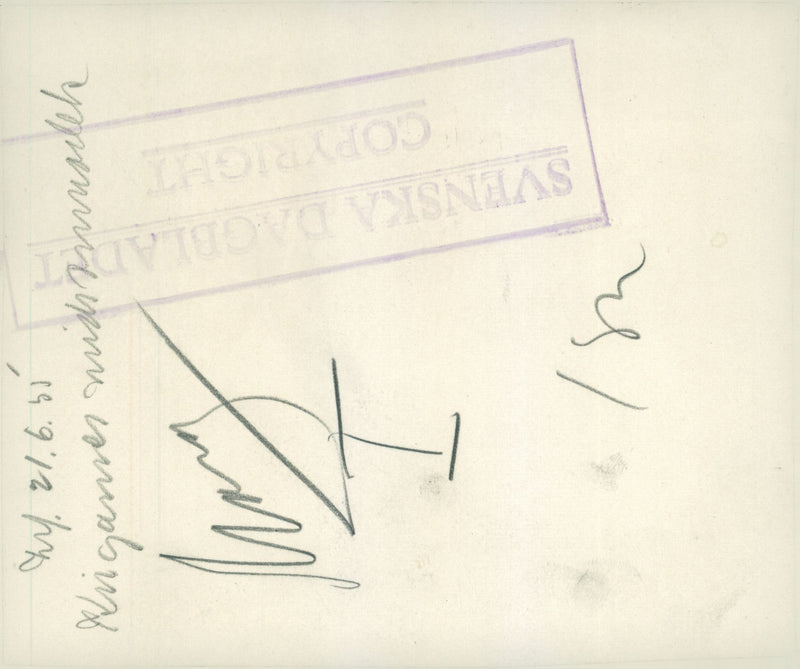 Swedish military air defense 1937 and earlier - Vintage Photograph