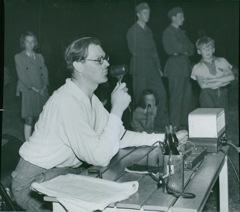 Swedish military emergency service July to Dec 1943 - Vintage Photograph